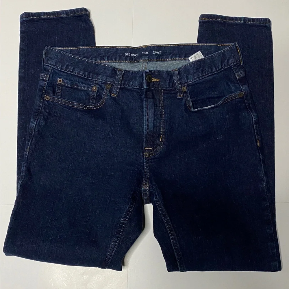 Old Navy Deep Indigo Skinny’s - Picture 2 of 10